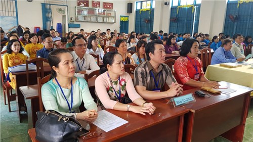 Hội thi “Giáo viên dạy giỏi bậc Trung học cơ sở Quận 5 năm học 2019 - 2020”.